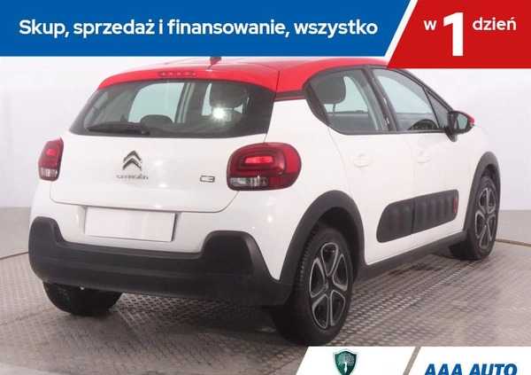 Citroen C3 cena 45000 przebieg: 41687, rok produkcji 2018 z Strzelin małe 137
